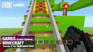 GAMES - Screen Capture Minecraft Coaster 2