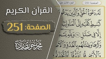 القرآن الكريم - الصفحة 251 || القارئ محمد حوري زاده