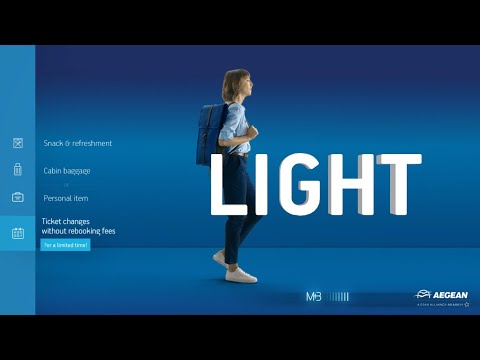 Light Fare | No rebooking fees for travel up until 28/2/21.