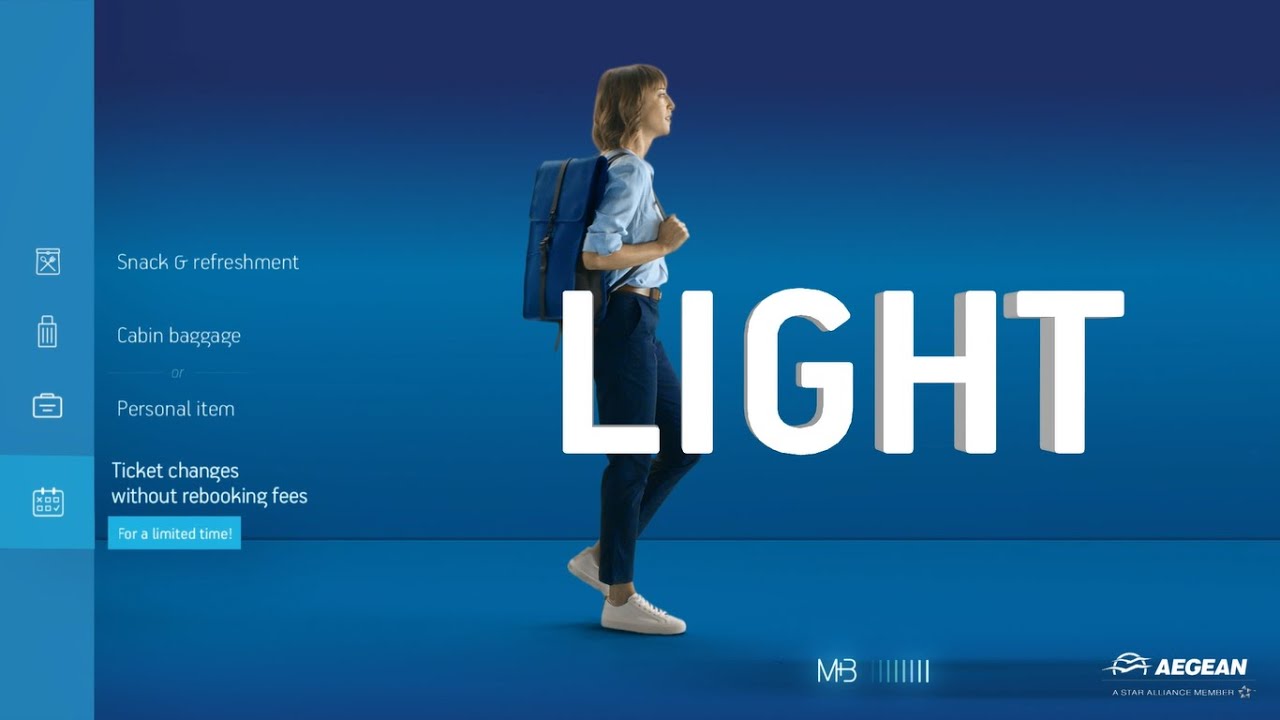 Light Fare | No rebooking fees for travel up until 28/2/21.