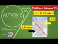 Licht & Schatten - PV-Bilanz Februar - Für wen lief es gut, für wen schlecht? Autarkie - Folge 412