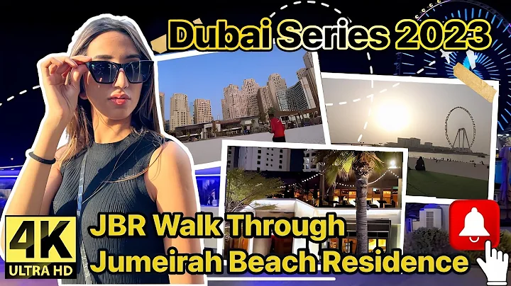 I ❤️ JBR, Dubai [ 4K ] Walking and Car Tour