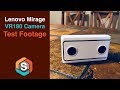 Lenovo Mirage VR180 Camera Test Footage