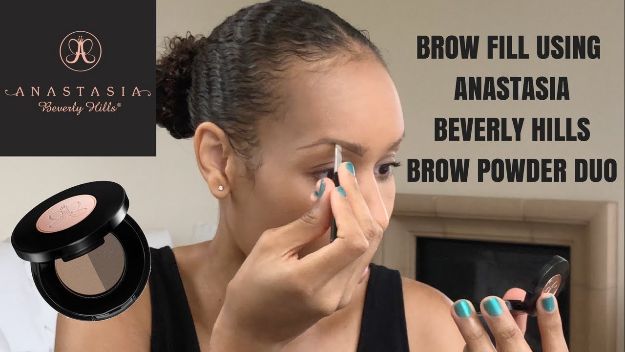 HOW TO  Fill in Eyebrows Using Anastasia Beverly Hills Brow