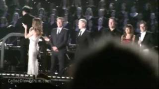 Celine Dion & Guests on Stage (NYC Central Park 2011) HD