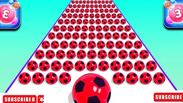 Ball Runner Game 3D New Max Level Gameplay Walkthrough Update Trailer iOS, Android Mobile Game