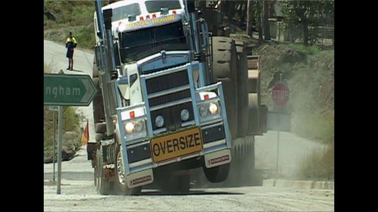 Kenworth T904 does Wheelstand with massive 100 tonne load