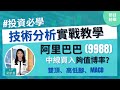 短線到價❗️阿里巴巴獲芒格建倉 中線買得❓教新嘢🥳MACD、雙頂、高低腳│投資必學│技術分析實戰教學│主持：梁凱菱 Kathy│節目精華片段│原片日期：2021-04-07 hot talk 1點鐘