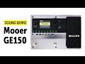 Mooer GE150 - Sound Demo (no talking)