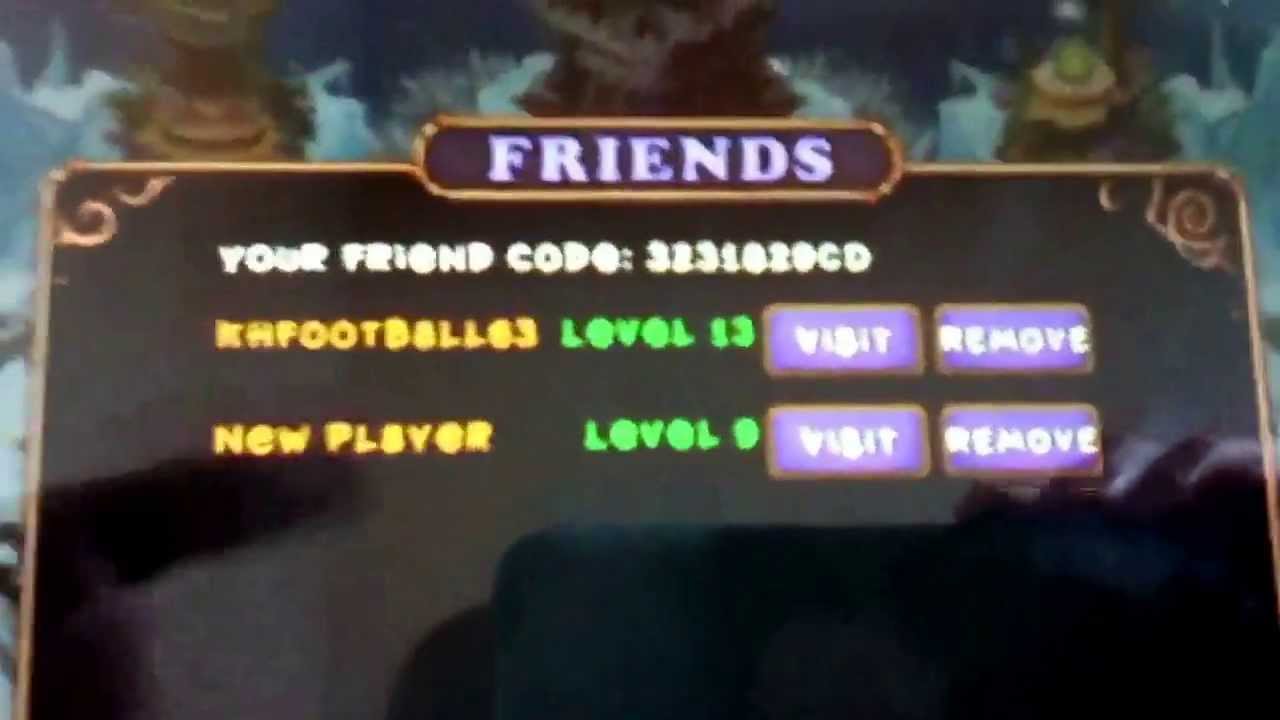 My Singing Monsters Friend Codes