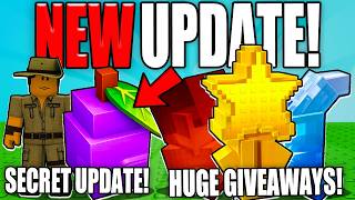 NEW UPDATE IS FINALLY HERE & HUGE GIVEAWAYS! (Grow A Garden 2)