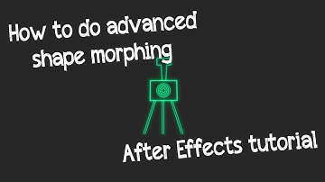 How to do Advanced shape morphing in After Effects - After Effects Tutorial