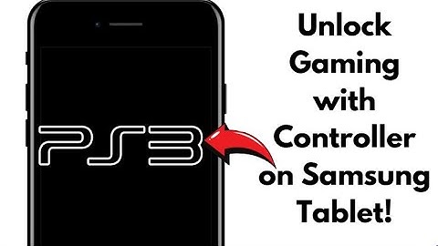 HOW TO CONNECT PS3 CONTROLLER TO SAMSUNG TABLET (WORKING 2025 GUIDE