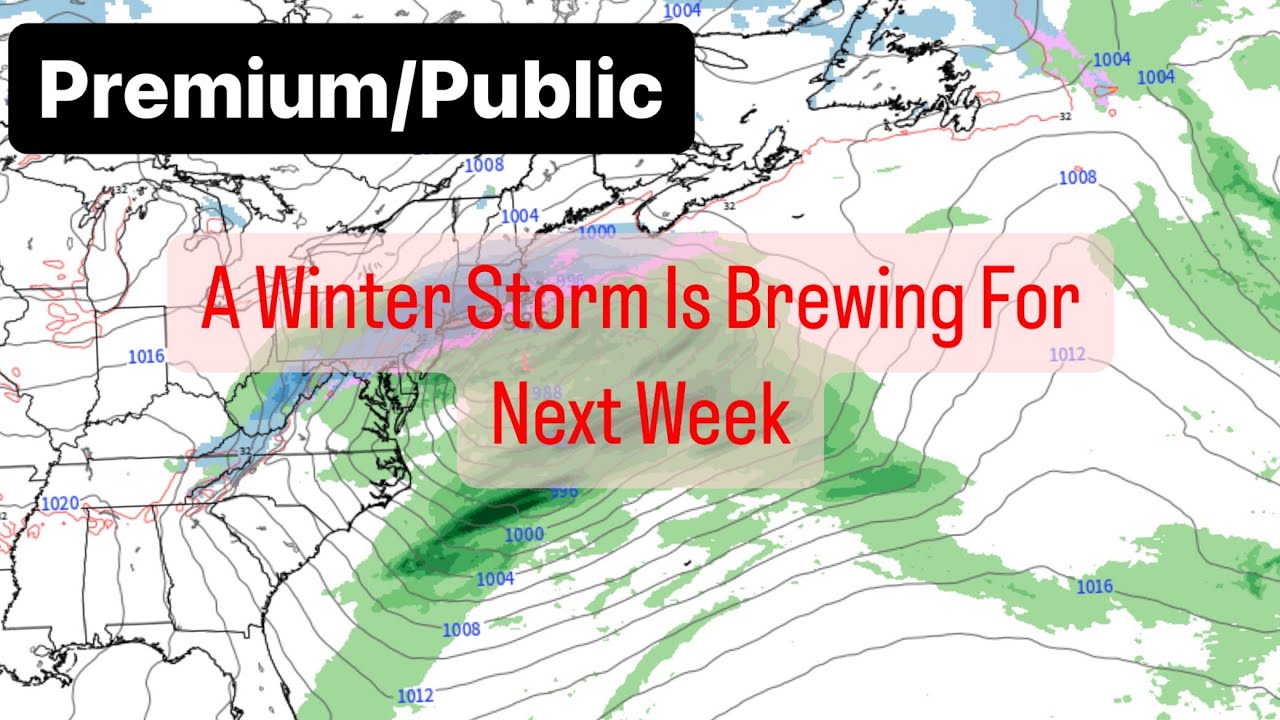 A Winter Storm Is Brewing For Next Week - YouTube