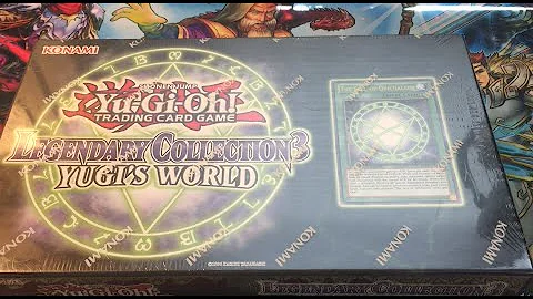 Yugioh Legendary Collection 3 Box Opening  YuGi's World! Legendary Collection Week!!!