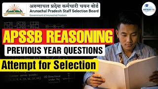 APSSB Reasoning Previous Year Questions IP-7Important APSSB CGL I CHSL I CSL Exams