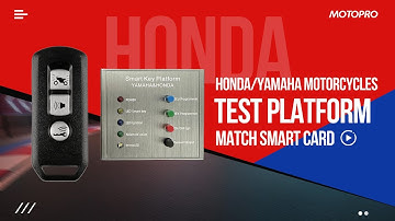 Match Honda Motorcycle Smart Keys Using Smart Testing Platform—No Bike Connection Needed!