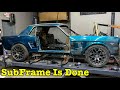 My 1966 Ford Mustang coyote swap Custom Subframe Is Built!