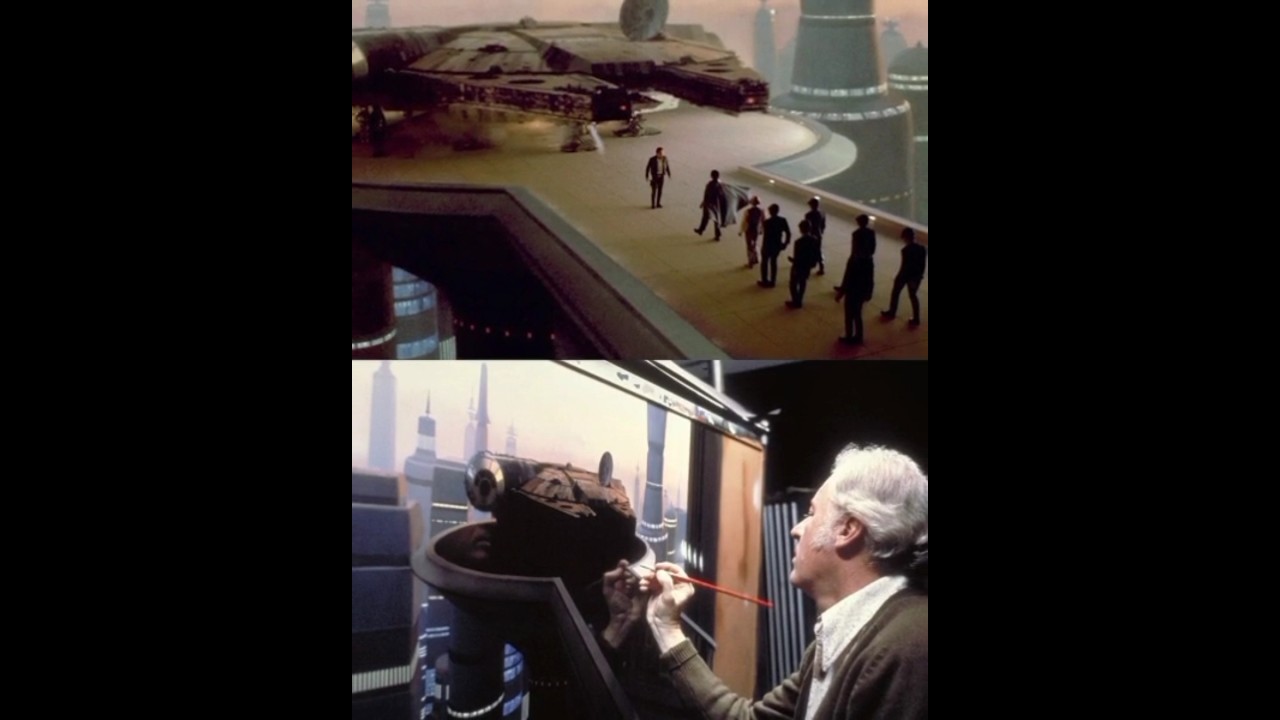 Hand Painted Scenes of The Original Star Wars Trilogy 🖌️