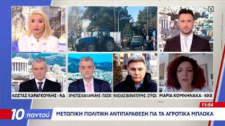 Μ. Κομνηνάκα: Αυτό που κρατάει τους αγρότες στα μπλόκα είναι ότι δίνουν έναν αγώνα επιβίωσης