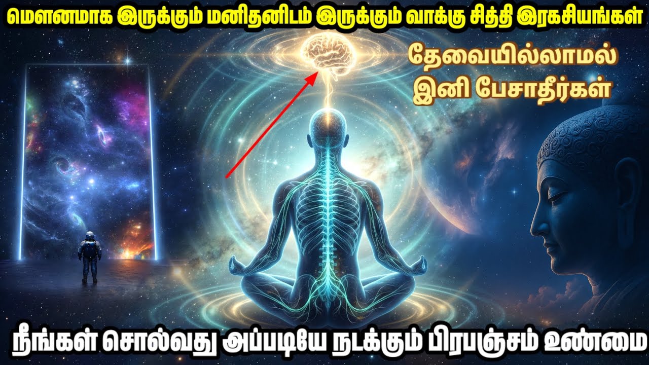 மனிதனிடம் இருக்கும் வாக்கு சித்தி இரகசியங்கள் | நினைவே எல்லாம் மாற்றும் சக்தி | Mind Power Tamil
