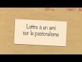 Lettre  un ami sur le pastoralisme