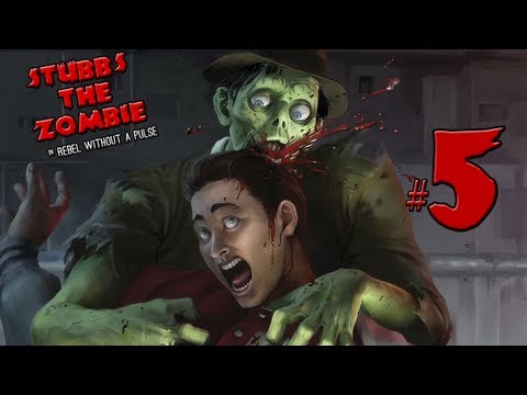 Видео: Stubbs the Zombie - часть 5: Потерял голову...