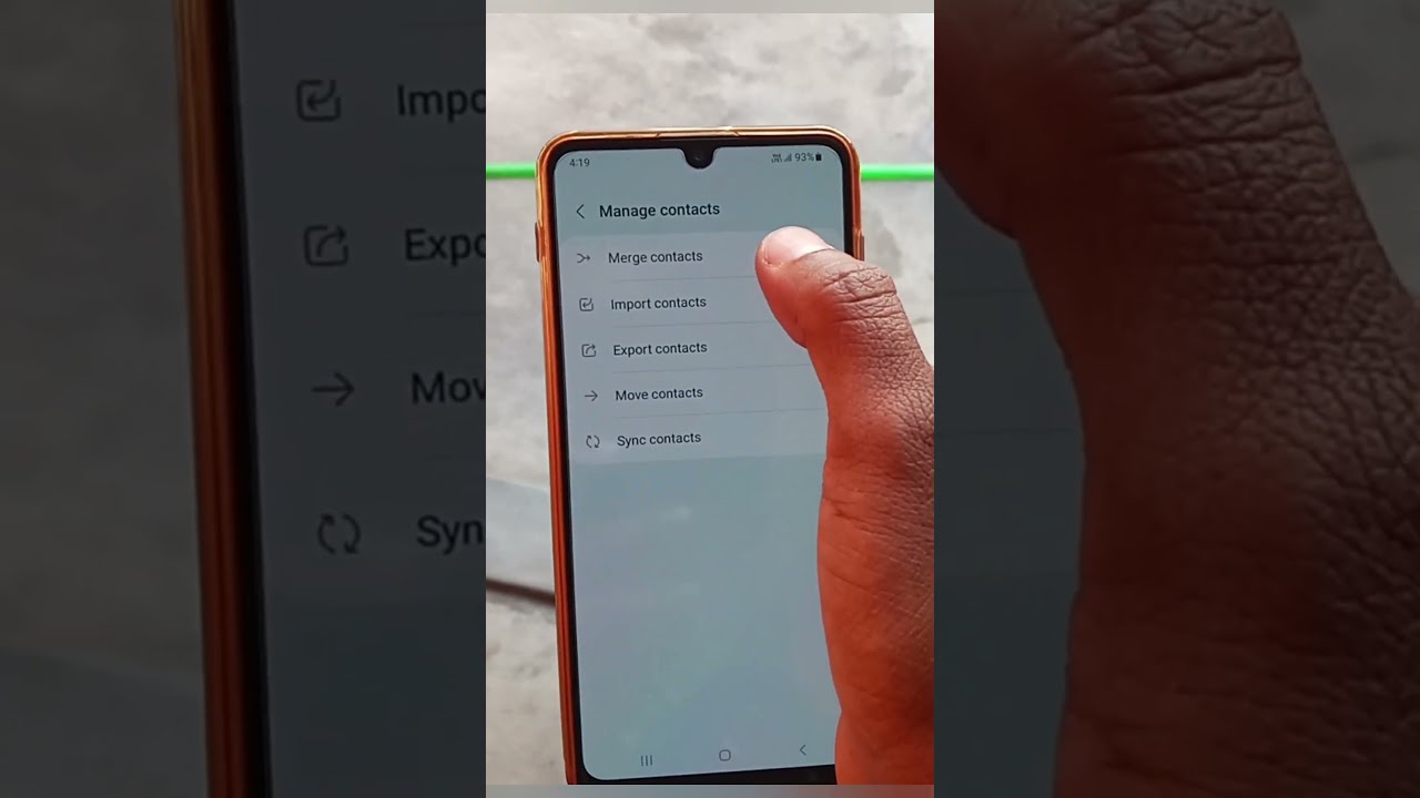 How To Merge Two Contacts With Same Number In Samsung Devices Shorts Short 