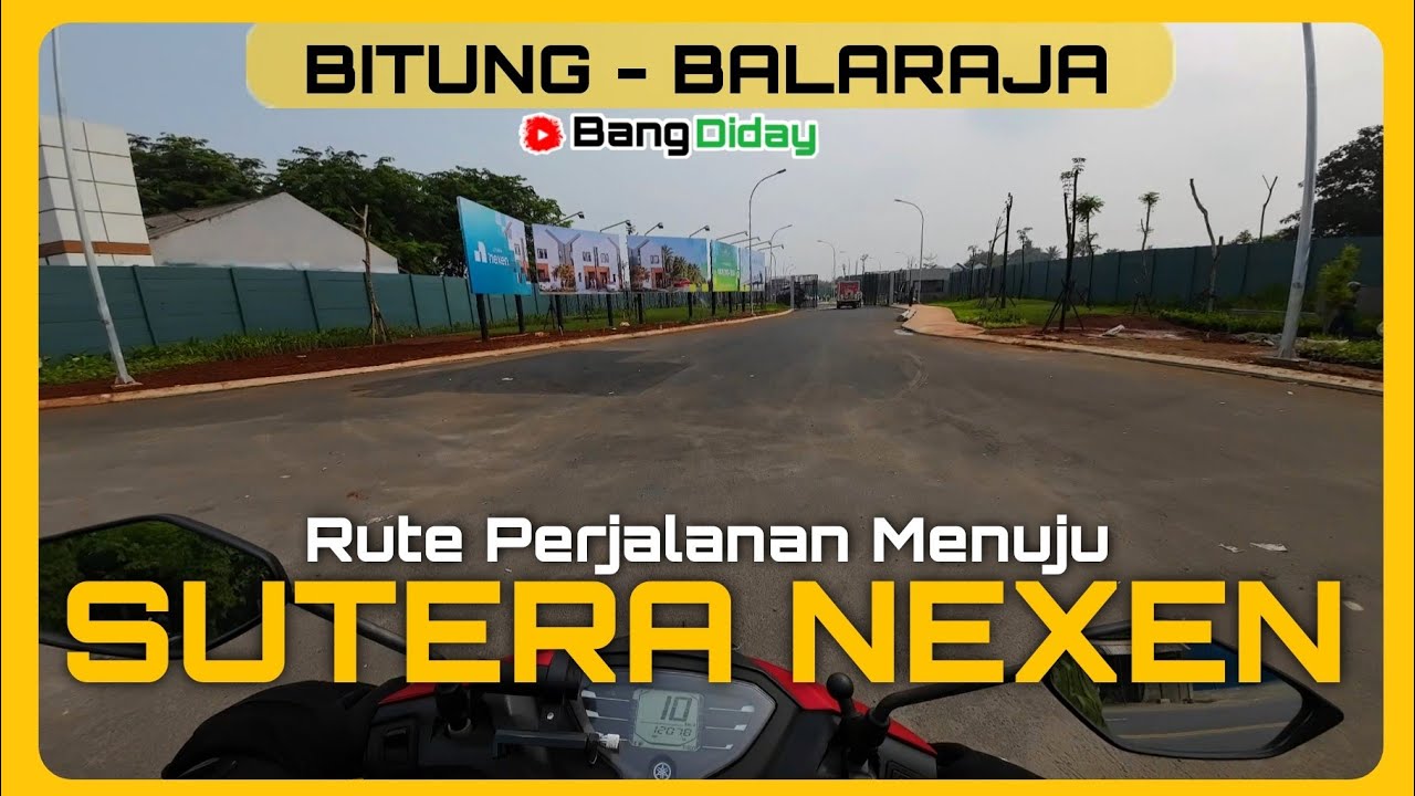Rute Menuju Perumahan Sutera Nexen Balaraja Tangerang (Dari Pertigaan Pos Bitung)