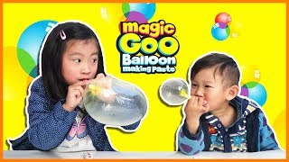 Magic Goo Balloon Making Paste! The Biggest Goo Balloon Challenge! screenshot 5