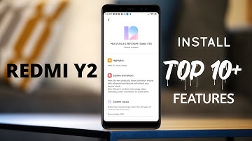 REDMI Y2/S2 : HOW TO INSTALL MIUI 12 | CAMERA WATERMARK? | TOP 10+ FEATURES FOR MIUI 12