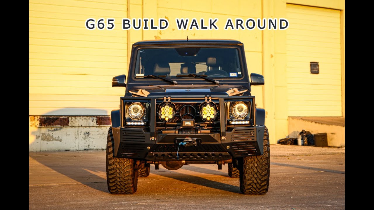 Обзор и сборка Mercedes G65 AMG 2016 года.
