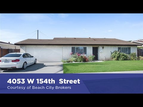 4053 W 154th Street, Lawndale, CA home video tour