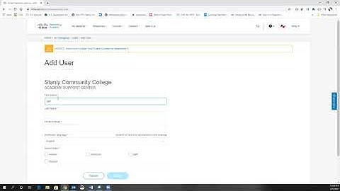 Adding an Instructor to Your Cisco Networking Academy