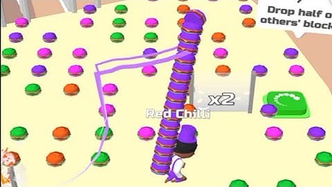 Bridge Race | gameplay walkthrough part 8 | Red Chilli | android iOS