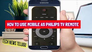 How To Use Mobile as Philips Tv Remote in Tech News Telugu || Philips TV Remote App screenshot 5