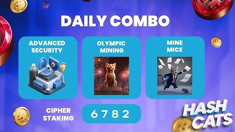 Hashcat Secret Code & Card Code Today 10 October | HashCats Daily Combo & Cipher Staking 10 October