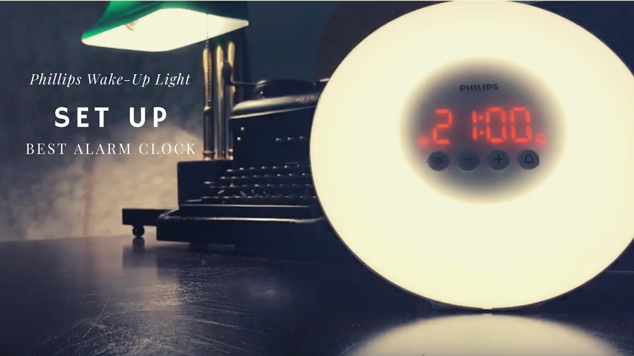Philips HF 3500 Wake-Up Light - Set Up - Best Alarm Clock 