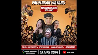 LIVE Wayang Kulit  KI K.R.T. YAKUT JEDHER -WAHYU KEMBAR BT ,DIFARINA INDRA-MARWOTO KLAWER-CIBLEK.