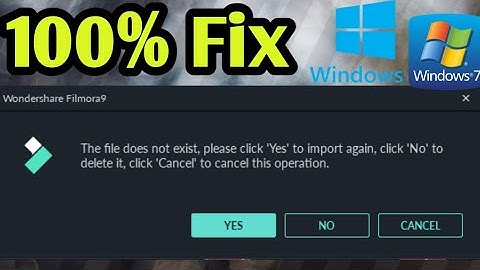 The file does not exist filmora all version.