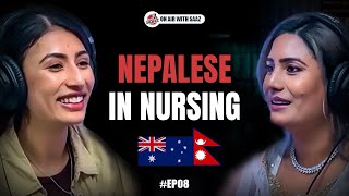 Why Nepalese are Interested Toward Nursing  -  Rajjwala Maharjan | SHORT CLIP | On Air With Saaz |