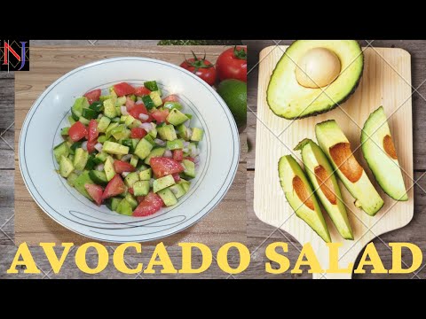 Video: Avokado- Och Gurksalladsrecept