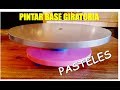 IMPRESIONANTE TRUCO Para HACER Una BASE GIRATORIA Casera Para