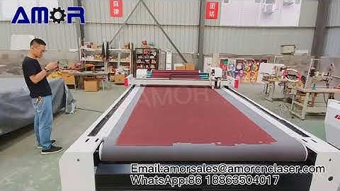 Automatic leather & fabric cutting machine for Custom Upholstered Furniture
