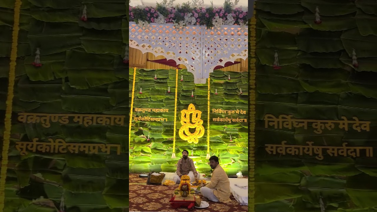 ❣️ Mandap Muhurat Decoration - Indian Wedding Decoration 💖