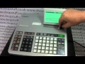 Casio SE-G1 Tax Rate Programming Setting The Tax To Be Add ...