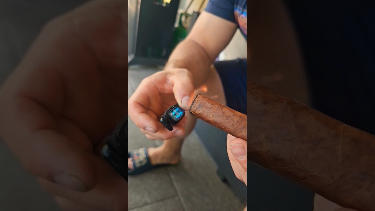 Zigarre richtig anzünden 🫡 
