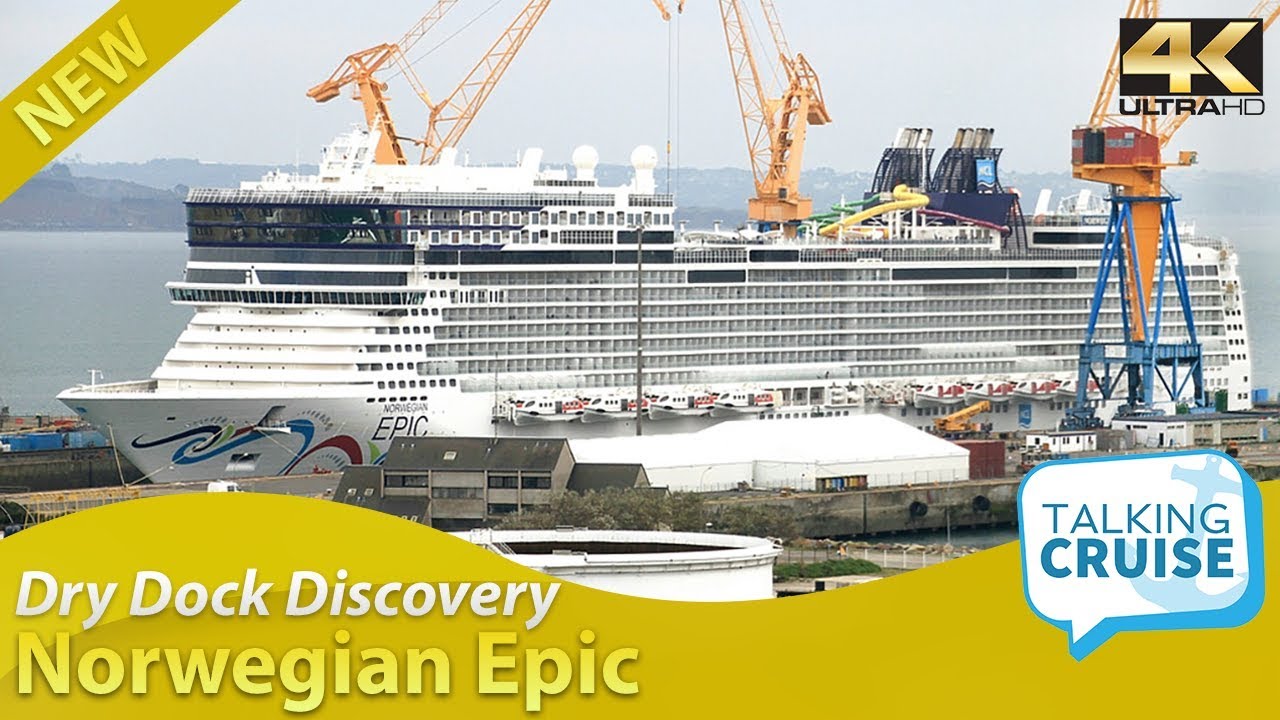 Dry Dock Discovery Norwegian Epic Cruise Ship YouTube