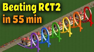 Beating RollerCoaster Tycoon 2 in under an Hour (Former world record)