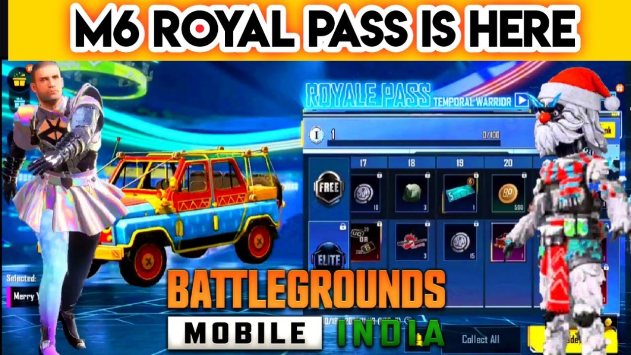 M6 Royal Pass Original Texture RP Rewards || M5 RP Rewards Gameplay Experience